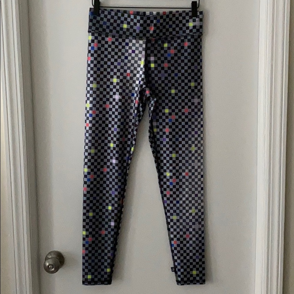 Terez checkered print leggings